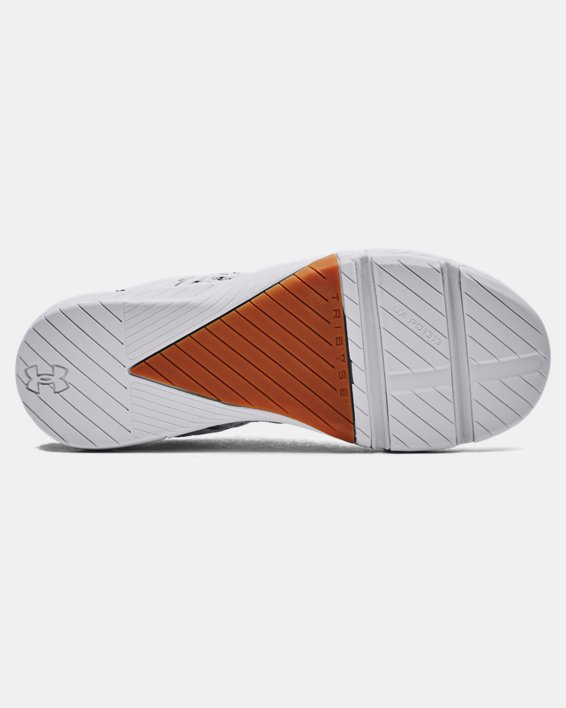 Men's UA TriBase™ Reign 5 Training Shoes, White, pdpMainDesktop image number 4